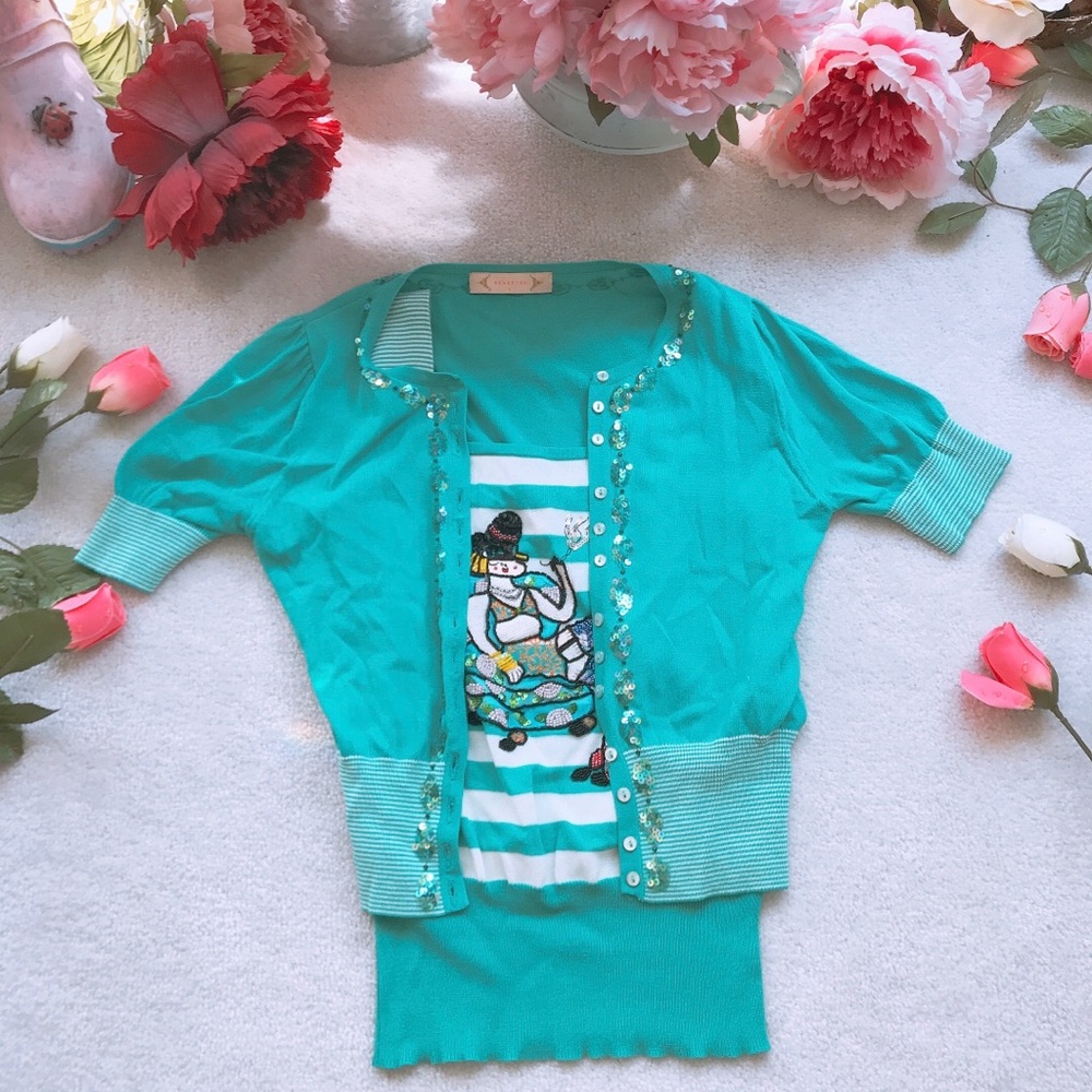 Reneevon two pieces top.